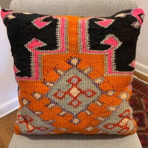 Vintage Kilim Pillow Cover 18x18